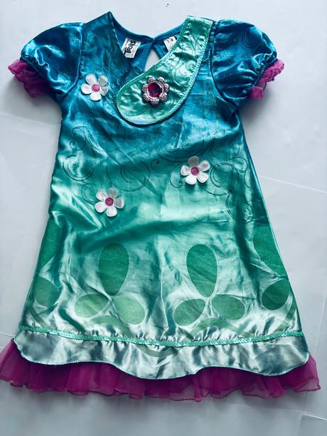 An10/ kostým šaty troll - v.3/4 roky, 