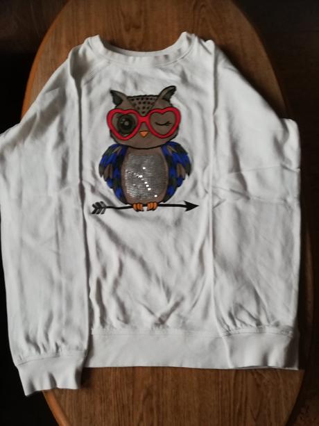 Mikina se sovou, zn. bonprix, vel. 164/170., bonprix,164