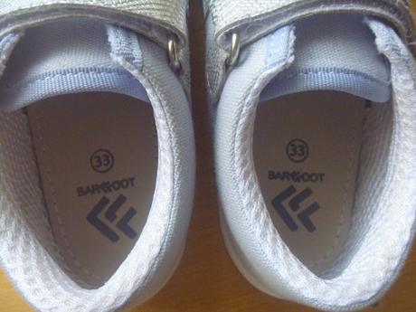 Šedé tenisky ef barefoot vel. 33, 33