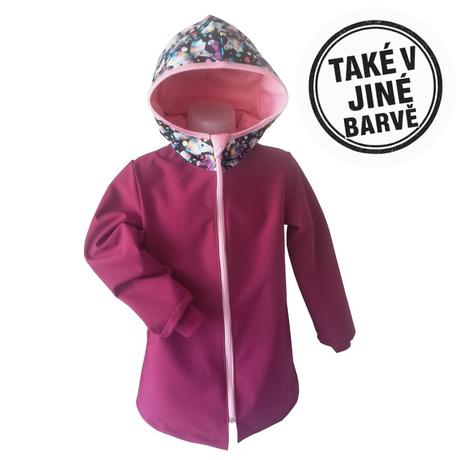 Softshellový kabátek s fleecem, 80 - 152