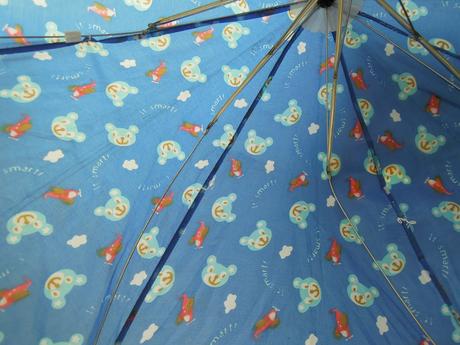 Děštník s medvídkem,