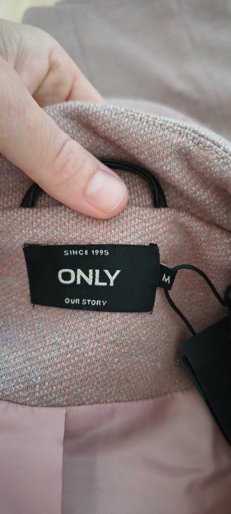 Růžový kabát, only,m