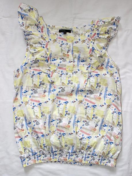 W561. tunika s ptáčky 12-13 let, marks & spencer,158