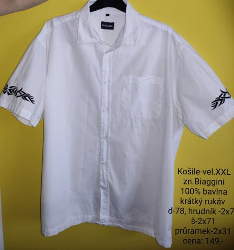 Košile-vel.xxl, xxl