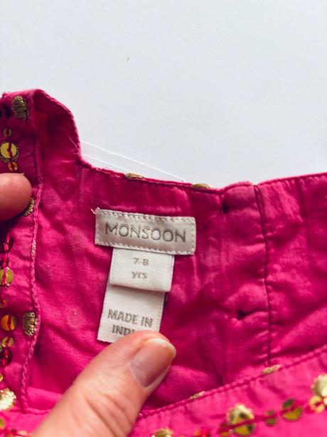 Ob/ tunika - v.7/8 let, monsoon,128