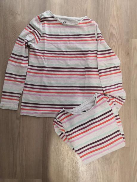 Tričko hm, dlouhý rukáv v.122/128, 2ks, 122