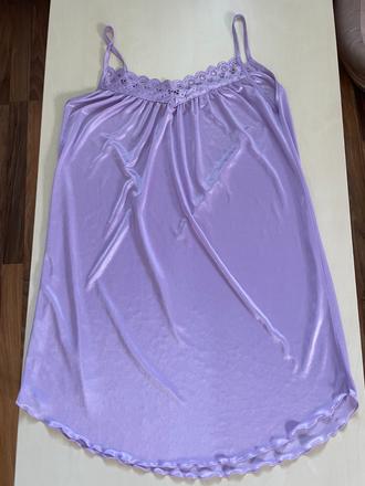 Fialková noční košilka, vel není cca l-xl, méně vo, l