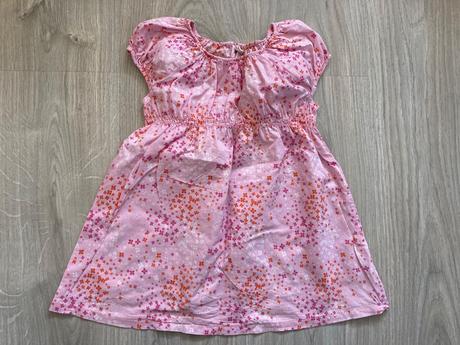 Růžové šatičky, h&m,92