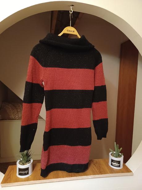 Pletené šaty 164 - s/m, c&a,164