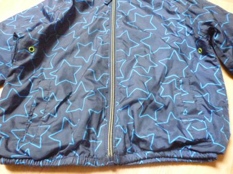 Hvězdičková šustáková bunda vel. 2-3, next,98