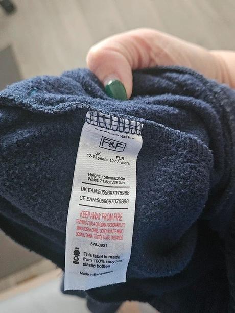 Tepláky f&f, vel. 158, f&f,158