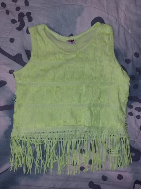 Tričko neon třásně, 128