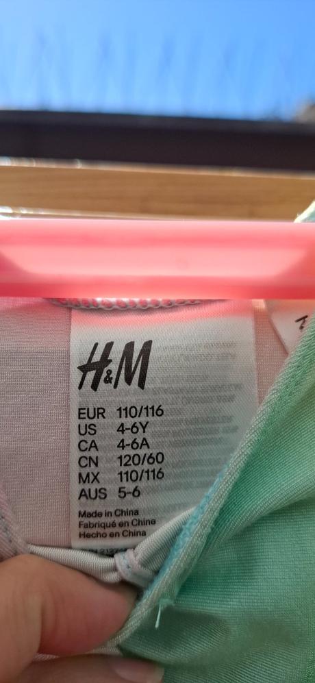Šaty na tancování, h&m,110