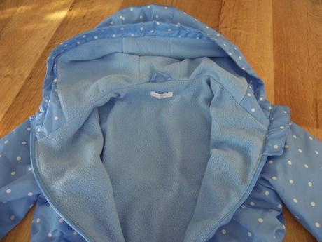 Šusťáková bunda s fleesem, pepco,128