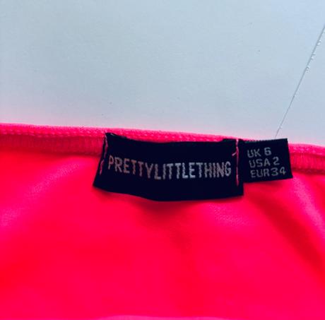 Ob/ šaty neonové barvy-  v.32/34 (13/14 let), 32