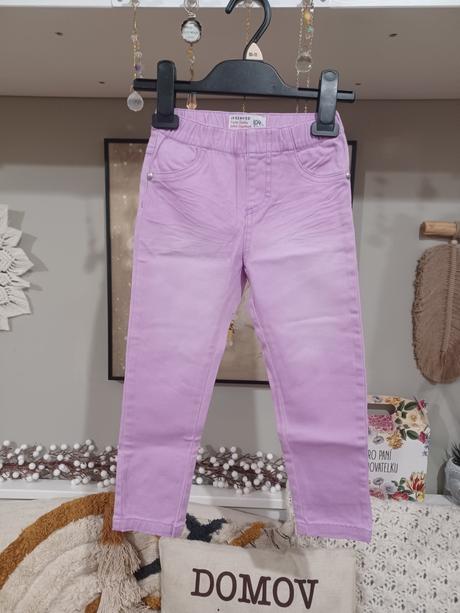 Lila džegíny 104/110, reserved,104