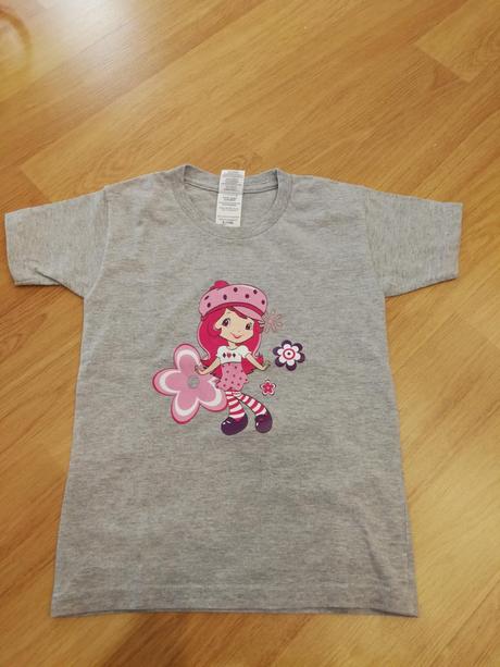 Tričko šedé-holčička v. 110, 110
