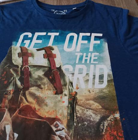 Chlapecké triko tmavě modré dlouhý rukáv c&a, c&a,170