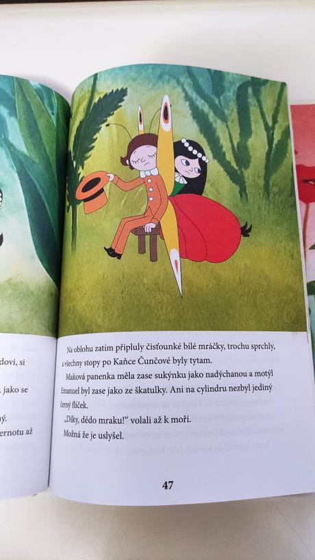 Maková panenka a motýl emanuel,