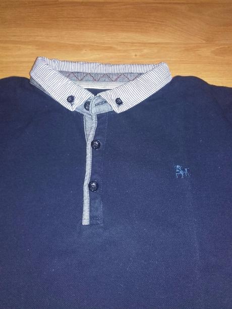 Polo s košeľovým vsadením jasper j. conran, debenhams,152