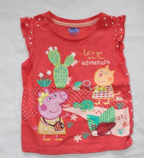 Bf127. tričko s pepinou 1,5-2 roky, nutmeg,92