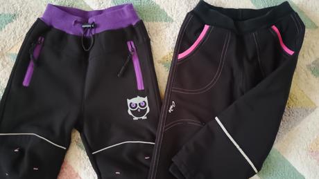 Zateplené softshellové kalhoty, kugo,86