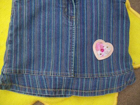 Riflová sukně, 110