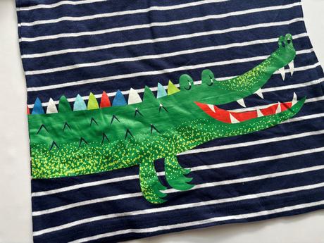 Triko modro bílé - v.5/6 let, 116