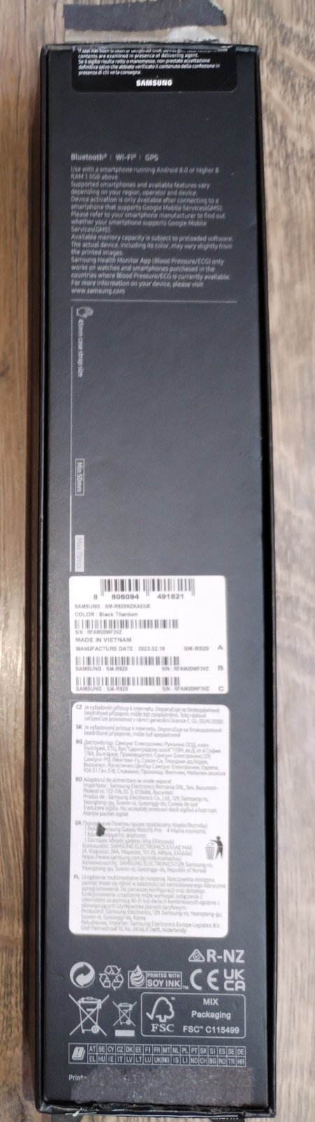 Chytré hodinky samsung galaxy watch 5 pro, samsung