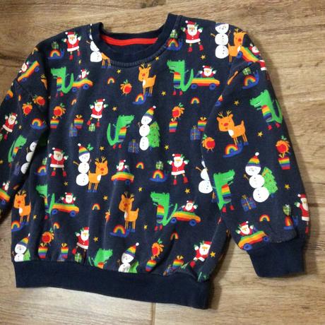 Tepláková vánoční mikina, 110