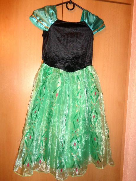 Karneval - šaty frozen - anna - 10-11 let,