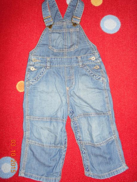 Džiny s laclem, h&m,86