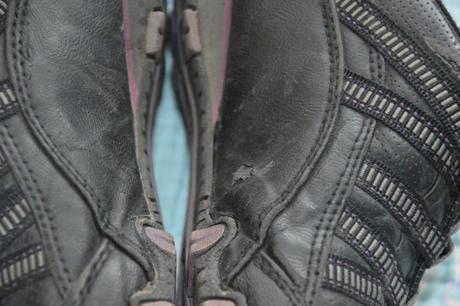 Černé  boty s gumovými tkaničkami graceland, graceland,35