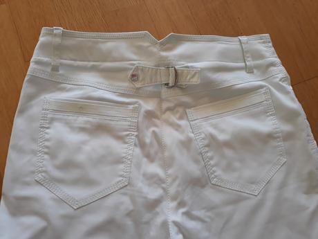 Kalhoty sportalm vel.36,bile,minimalne nosene, abercrombie&fitch,170