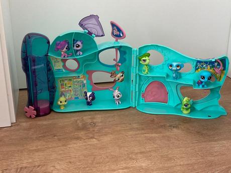 Littlest pet shop - zvířatká, domeček,