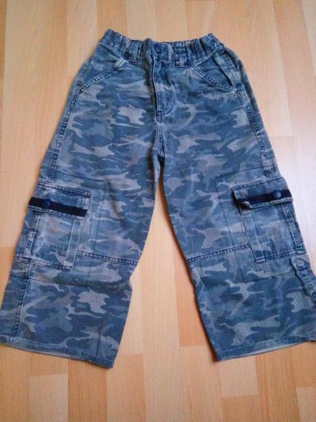 Maskáčové kalhoty chlapecké, vel. 116, adams,116