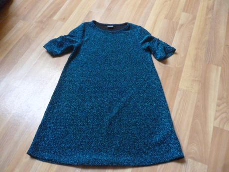 Třpytivé šaty vel. 7 l next, next,128
