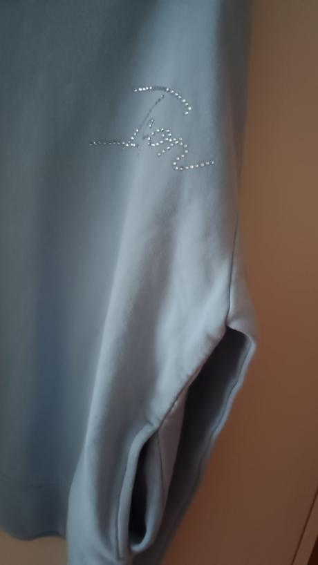 Krásná bavlněná mikina s kamínky vel.xs/s, xs