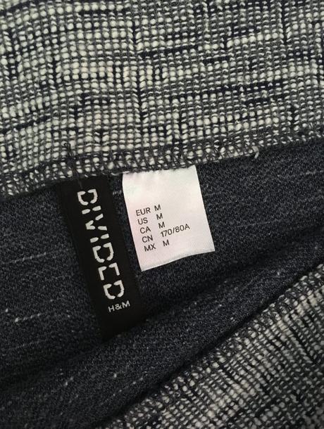 Žíhaná minisukně h&m, vel. m, h&m,m
