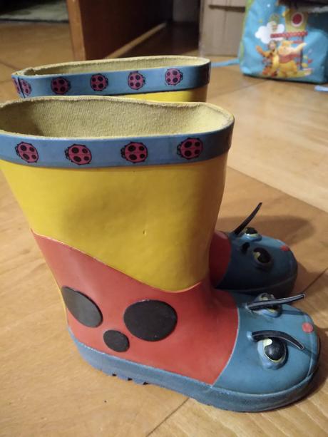 Dětské gumáky brouček vl. 24, vnit.stélka 15.5 cm, 24