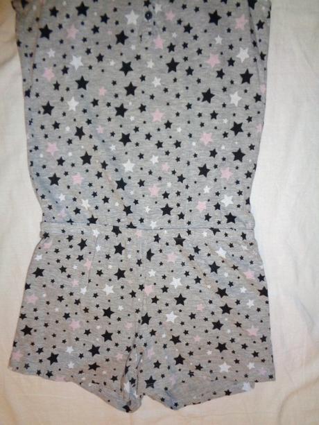 Super bavlněný hvězdičkový letní overal, 152