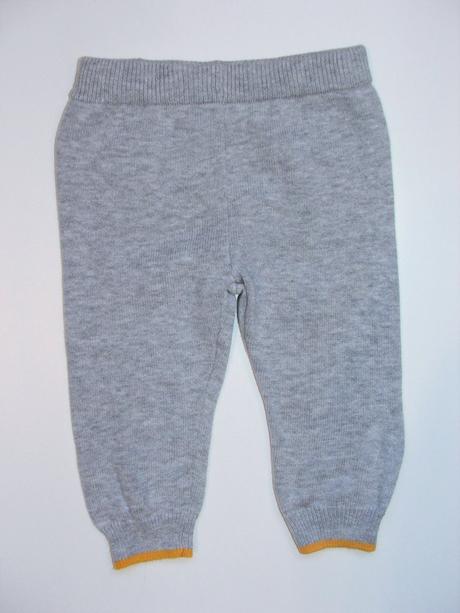 J417 bavlněné šedé tepláky vel. 62, f&f,62