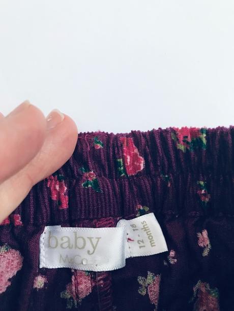 Šortky manžestrové nové - v.12/18 m., m&co,86