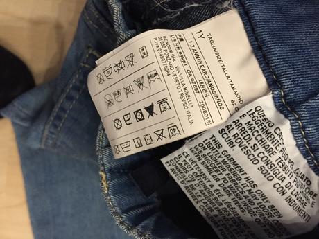Rifle benetton skinny stretch, benetton,80