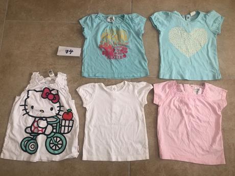 74 h&m 4 tricka + top hello kitty h&m, h&m,74