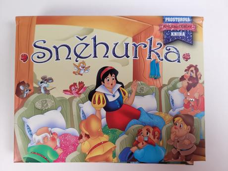 Prostorová kniha "sněhurka", 
