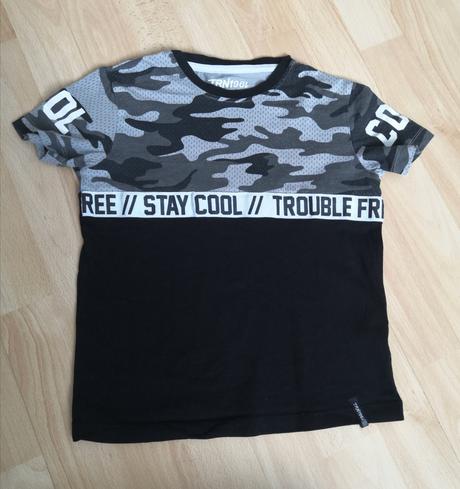 Maskáčové triko & tričko trn vel. 104/110, terranova,104