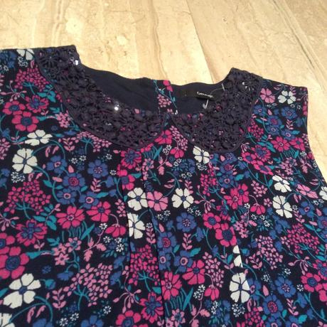 Halenka s háčkovaným límečkem zn. george, george,164