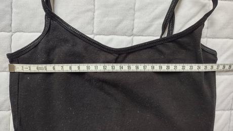 Černá spodní košilka, h&m,122