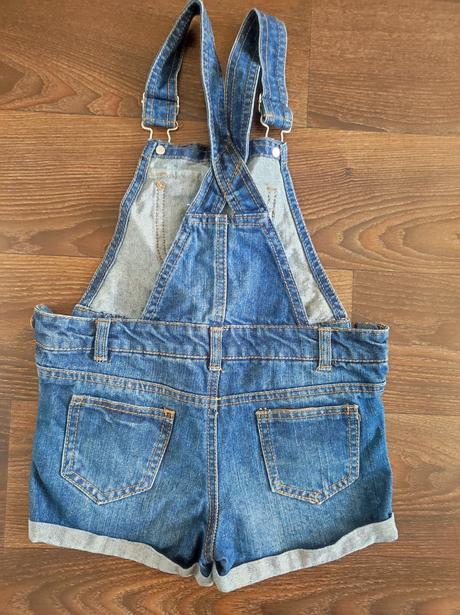 Riflové kraťasy s laclem vel. 116, denim co,116